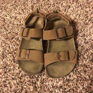 Birkenstock style Carter’s Velcro sandals